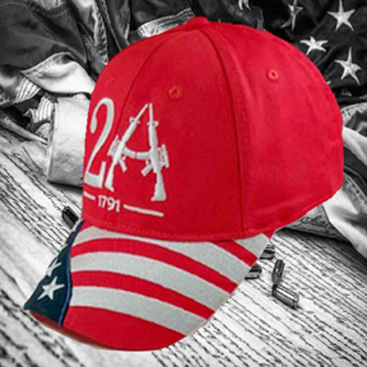 2A 1791 'Second Amendment" caps - 1776 Patriot Shop
