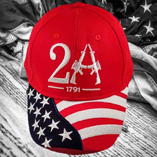 2A 1791 'Second Amendment" caps - 1776 Patriot Shop