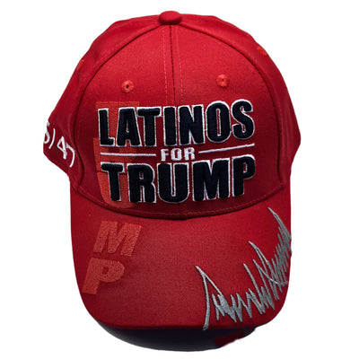 Latinos For Trump red cap