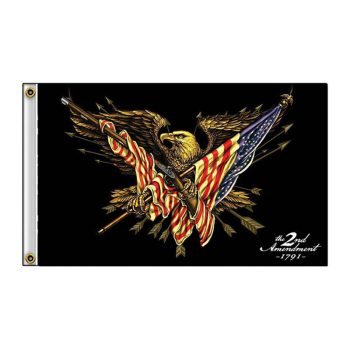 1791 Second Amendment Eagle Flag - 1776 Patriot Shop