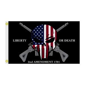 | 1776 | 1791 patriot shops liberty or death punisher flag