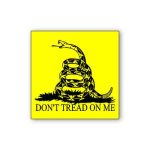| 1776 | 1791 patriot shops don’t tread on me magnet – removable 5. 5" vinyl | made in usa magnet/sticker